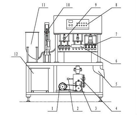 灌装机骨架图